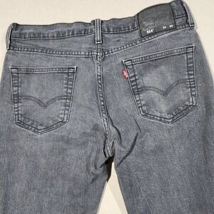 Levis 514‎ Straight Fit Mens Jeans Gray Faded Denim 34x30 00514-0435 Classic